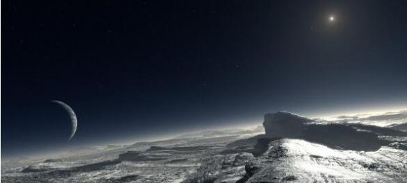 冥王星上的外星人，深藏在星球内部监视地球(图片)