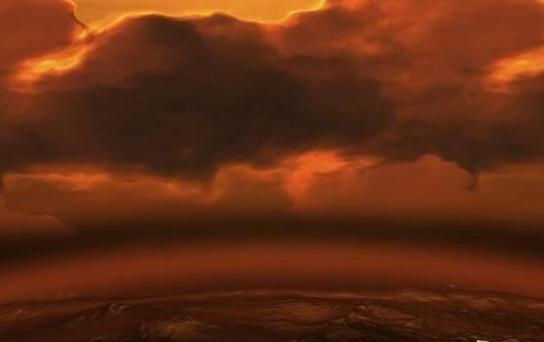 从金星上看太阳有多大，金星大气层太厚看不见太阳