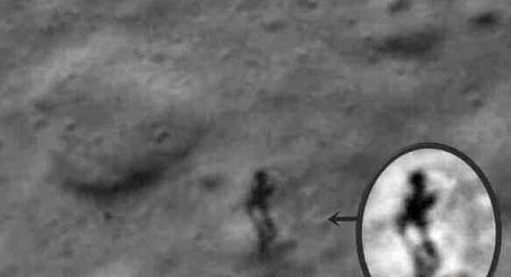阿波罗18号发现虫族，拍到月球蜘蛛外星人等怪物照片