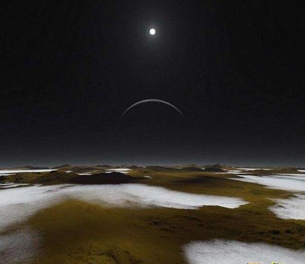 从冥王星上看太阳有多大，如同地球夜空中最亮的星(图片)