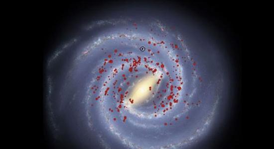 银河系旋臂的数量是近期观测结果所预期的2倍