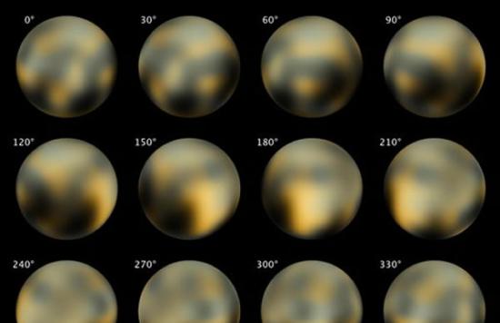 冥王星已降格为矮行星。图为哈勃太空望远镜拍摄的冥王星外貌。