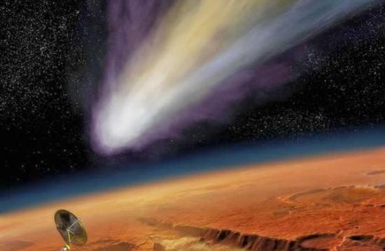 C/2013 A1“赛丁泉”彗星将在10月掠过火星 火星或将上演壮观流星雨