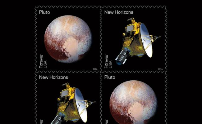 美国发行冥王星邮票