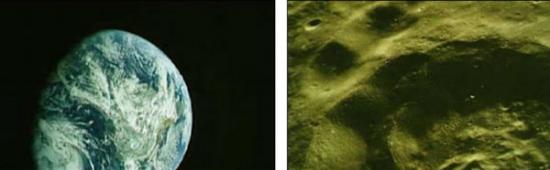 遥远的月球竟然如此接近：“阿波罗8号”是人类首次离开近地轨道，并绕月航行的太空任务。阿波罗8号宇航员是最早凝视月球表面的人类。