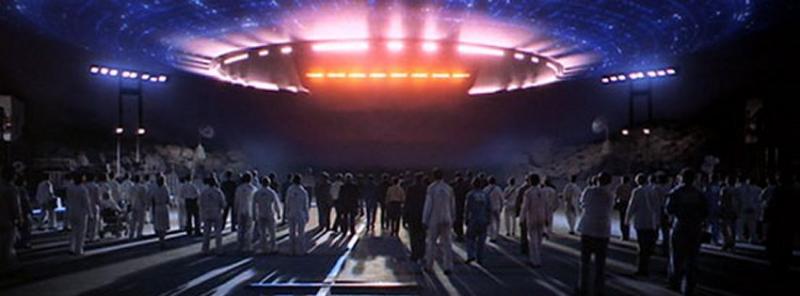 科幻电影《第三类接触》剧照：外星人降临地球