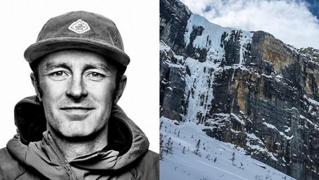 美国职业登山家罗斯凯利在加拿大落矶山脉遭遇雪崩，推测已经罹难，右图为他IG上传的最后一张照片。（图／翻摄自Instagram／jessroskelley）