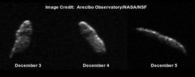 小行星2003 SD220将在圣诞节前夕飞过地球