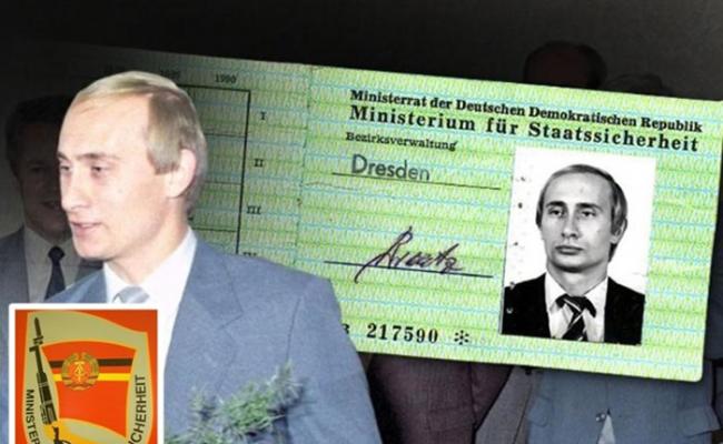 德国《图片报》：东德秘密政治警察组织Stasi存档中发现普京的证件