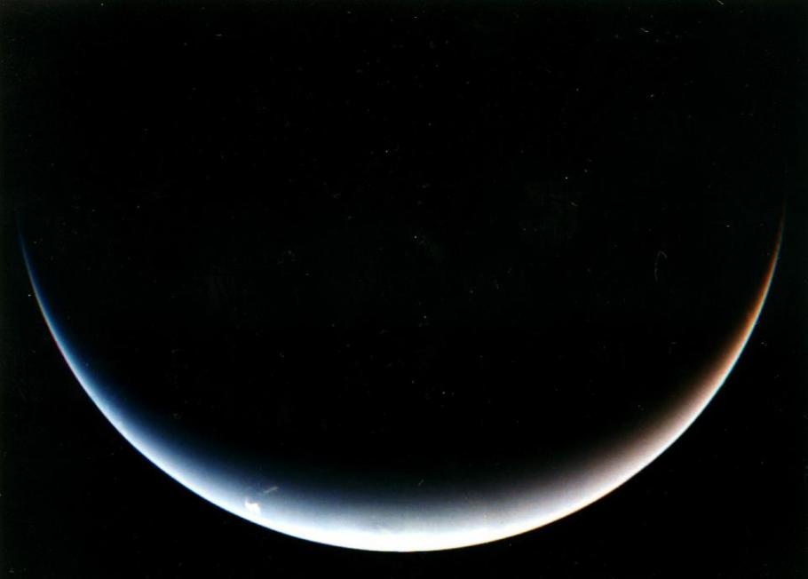 1989年NASA拍到海王星的南极