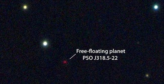 系外行星PSO J318.5-22大气层中存在着熔化金属云