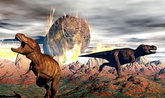 第5次生物大灭绝，正是恐龙绝种的年代。