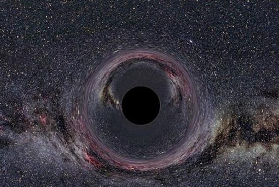 广义相对论预言了黑洞的存在，时空在极端扭曲的情况下连光都无法逃脱