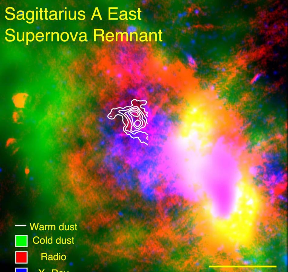 观测佐证超新星爆发形成的尘埃是宇宙早期星系中尘埃的主要来源