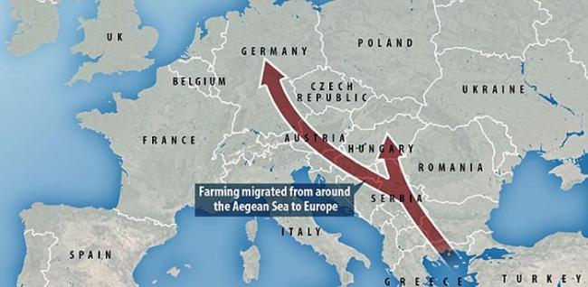 研究提出最早的欧洲农民迁移自如今的希腊和土耳其