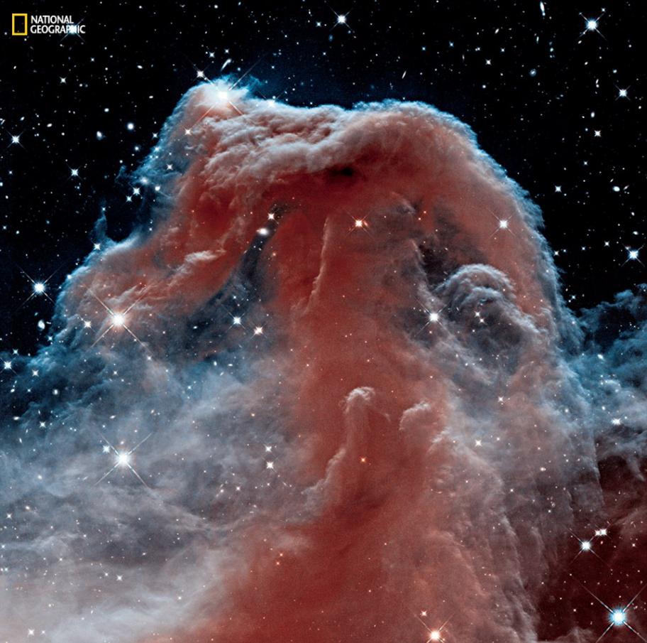 哈勃望远镜拍摄的马头星云