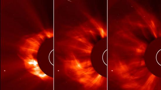 NASA观测到今年最大的一次太阳耀斑爆发