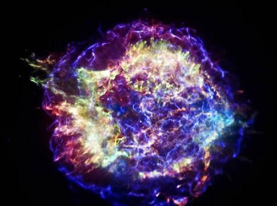 超新星遗迹仙后座A星爆炸