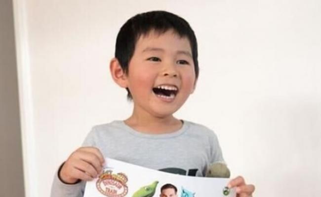 澳洲4岁华裔神童Makan Wang熟记30种恐龙资料