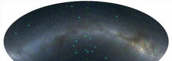 天文学家发现宇宙中50亿光年直径的神秘环状结构