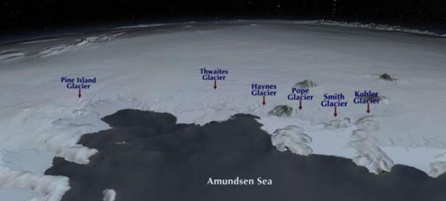 南极西冰原崩解与海平面上升