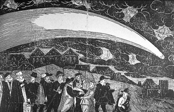 开普勒在小时候看过的1577年大彗星吸引了全欧洲天文学家们的注意