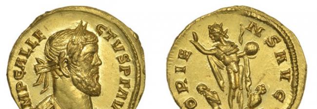 英国男子在他的农场发现非常罕见的古罗马金币 以55万英镑高价拍出
