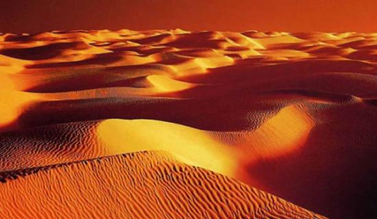 塔克拉玛干沙漠的形成