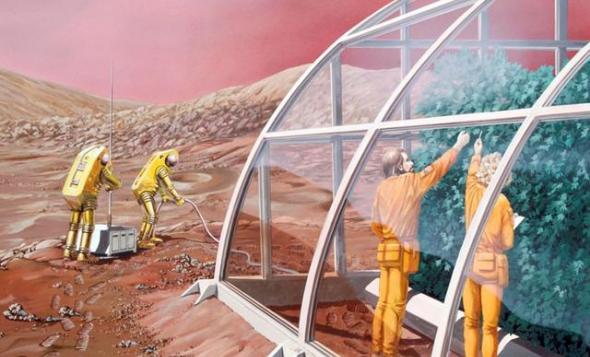 火星基地将面临宇航员能否自足自给的问题，其中粮食问题尤为重要