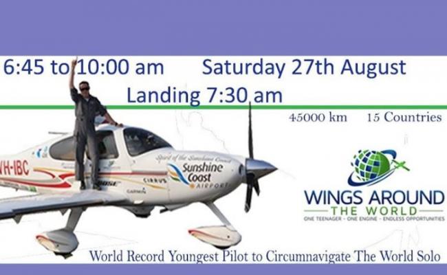 澳洲18岁少年独自环球飞行 刷新世界纪录
