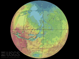 USGS花费16年的时间制作完成了一张超级火星地图，其对今日火星的地质地理情况乃至其过去曾经温暖潮湿的地质历史都作了详尽的描述