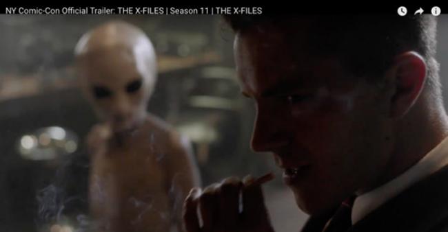美国电视科幻剧集《X档案》第11季预告出现外星人