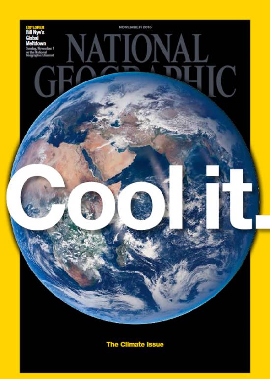 《国家地理》杂志2015年11月号：气候变迁专刊
