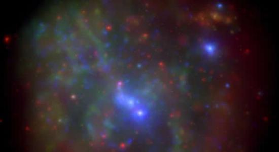 雨燕X射线卫星可对银河系中央黑洞进行研究，目前发现一团类似气体的物质将与黑洞发生碰撞、吸积等过程