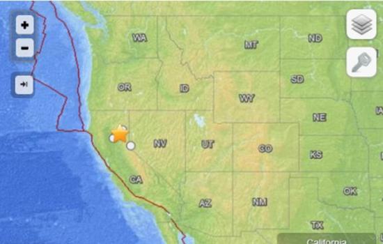 美国加利福尼亚州北部发生里氏5.7级地震