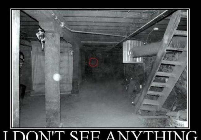 地下室灵异照“红圈圈”搞疯万人 真相原来不在那里