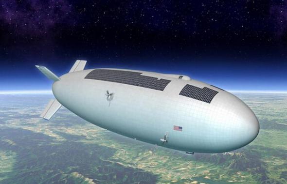 美国宇航局计划研制新一代高科技飞艇 可持续飞行200个小时