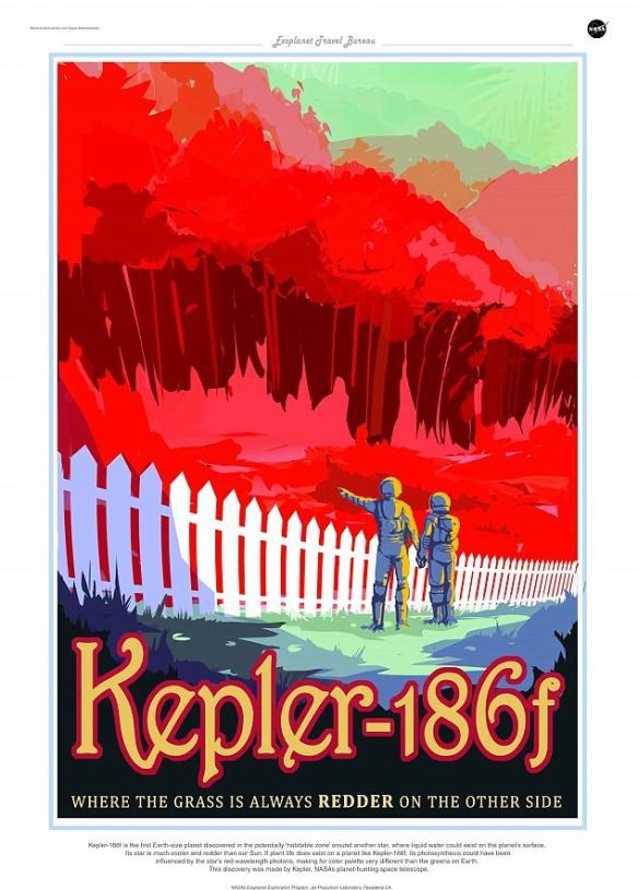 开普勒-186f是天文学家在另一个恒星系的适居带中发现的体积与地球相当的行星。