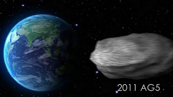 2040年2月5日小行星2011 AG5或将撞击地球