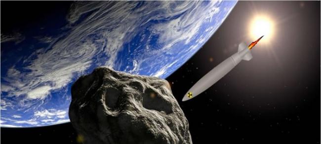 俄罗斯科学家想到发射核弹，将小行星炸离地球。