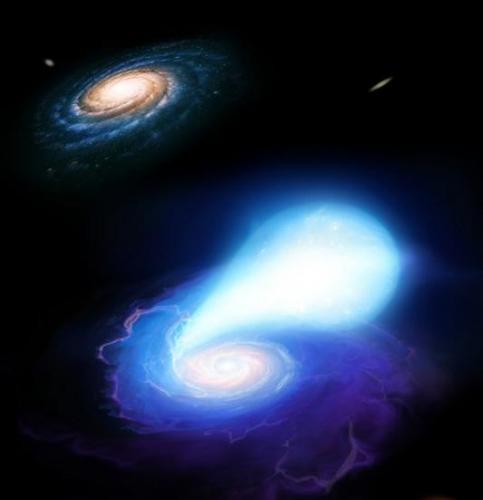 超高速中子星撞入白矮星后爆发了超新星事件，科学家认为该系统可能属于失控的球状星团，被宿主星系踢出