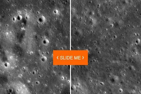 通过比较撞击前后拍摄的照片，科学家发现了月球表面出现的一道新伤疤。2013年3月17日，一个巨砾大小的物体在撞击月球表面后发生爆炸。这是有记录以来在月表发生的规