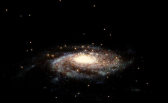 研究透过分析暗物质，更精确计算出银河系的质量。