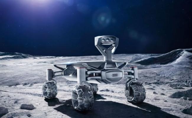 探测车将会搜索月面。