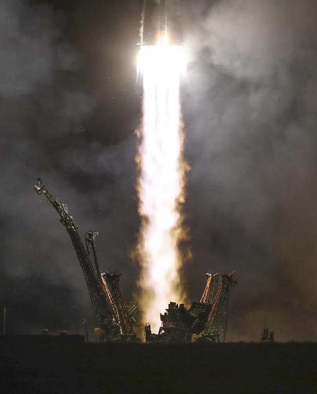 俄罗斯“联盟MS-06”太空船飞往国际空间站 美俄联手执勤5个月