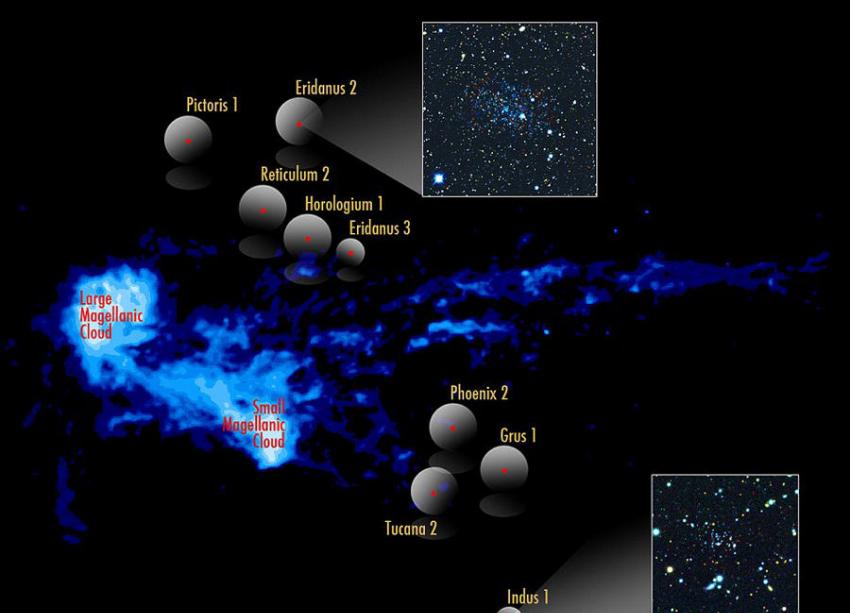 剑桥大学天文学家宣布在银河系周围发现九个矮星系