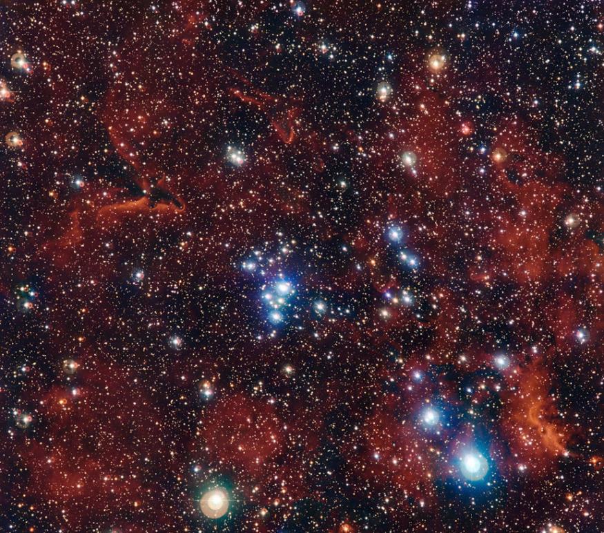 欧洲南方天文台（ESO）发布年轻的疏散星团NGC2367