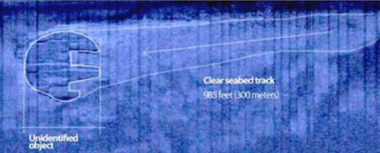 波罗的海海底被发现的“UFO状物体”