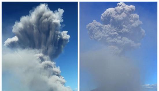 日本樱岛火山今年第500次喷发