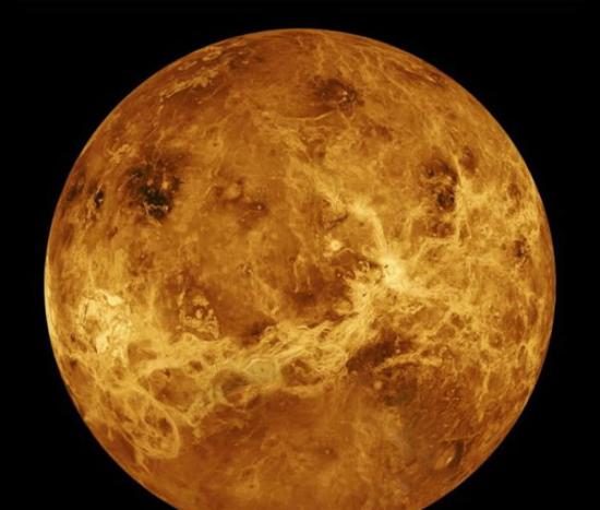 1991年麦哲伦航天器雷达图像呈现金星